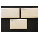 US Coins 1977, 1978, & 1979 US Mint Sets, P & D in
