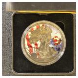 US Silver Coin 2017 American Eagle Colored Silver