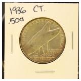 US Coin 1936 Bridgeport Commemorative Half Dollar,