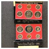 US Proof Sets 1976 & 1977 group of 2