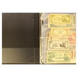 China & Japan Paper Money collection in pages neat