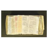 Colombia Back of Book Stamps in glassines, sorted