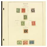 US Stamps 1920s Used & Mint Hinged collection on S