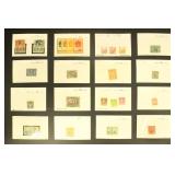 China ROC Stamps Used & Mint on dealer cards, some
