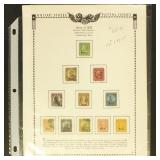 US Stamps Mint and Used Kansas-Nebraska complete s