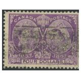 Canada Stamps #64 Used CV $1000