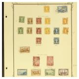 Canada Official Stamps with Perfins collection on