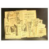 Louis Raemaeker World War I Cartoon Newspaper cuts