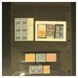 Peru Specimen Stamps on page, nice variety of most