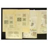 Ireland Stamps, mostly Mint in glassines, some wit