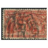 US Stamps #241 Used with small tear CV $525
