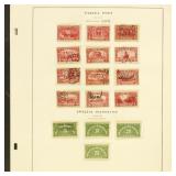 US Back of Book Stamps Mint Hinged and Used collec