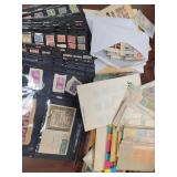 US & Worldwide Stamps accumulation, includes some