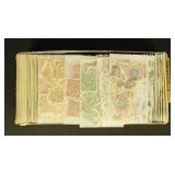 Mexico Stamps in glassines, sorted by Scott number