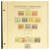 Czechoslovakia Stamps Mint and Used on Variety of