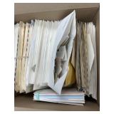 Worldwide Stamps in Large Flat Rate Box in envelop