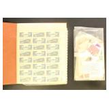 US Stamps $100+ FACE VALUE mostly in mint sheets,