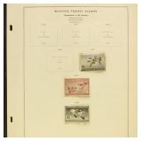 US Federal Duck Stamps 1946-1976 Mint Hinged and U