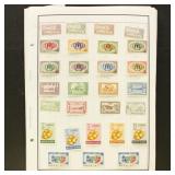 Maldive Islands Stamps on Pages, mint hinged and u