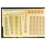 Chile, Nicaragua & Paraguay Used CTO Sheets, 1000+