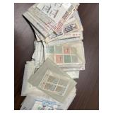 Canada Stamps Mint Collection mostly plate blocks,