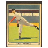 Carl Hubbell 1941 Play Ball Baseball Card #6, with