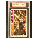 George McGinnis PSA 6, 1976 Topps Basketball Card