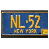 Brooklyn Dodgers Baseball Vanity License Plates "N