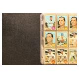 1968 Topps Baseball Cards, 108 cards in 9 sleeve p