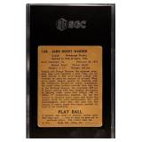 1940 Playball #168 "Honus" Wagner SGC Graded 3