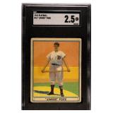 1941 Playball #13 "Jimmie" Foxx SGC Graded 2.5