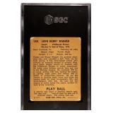 1940 Playball #168 "Honus" Wagner SGC Graded 1.5