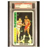 John Drew PSA 8, 1976 Topps Basketball Card #59, h
