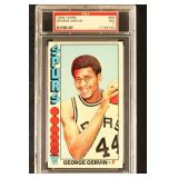 George Gervin PSA 7, 1976 Topps Basketball Card #6