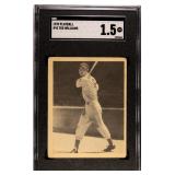 1939 Playball #92 Ted Williams SGC Graded 1.5