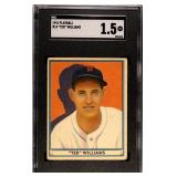1941 Playball #14 "Ted" Williams SGC Graded 1.5