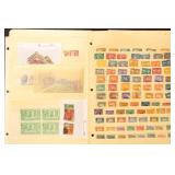 Latin America Stamps Mint & Used on stockpages, in