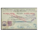 Brazil Zeppelin Cover 1932 Trans-Atlantic Usage wi