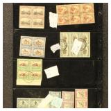 South Africa Stamps Used Blocks & multi CV $1,500+