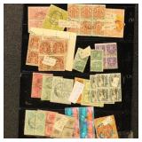 British Commonwealths Stamps Used Block CV $1,100+