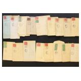 US Stamps 38 Virginia Covers 1910-1940 incl inboun