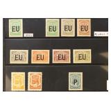 SCADTA (private Colombian Airline) Stamps  CV $182