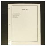 Denmark Stamps 1850s-1950s Used & Mint Hinged coll