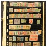 Belgium Stamps on pages, includes Semi-Postals plu