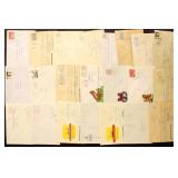 Estonia Stamps 41 Covers 1993-1996 usages includin