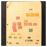 Canada Stamps Mint 1890s-1950s on stockpages with