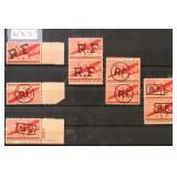 US Stamps Back of Book Collection of Singles, Mult