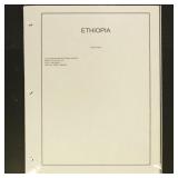 Ethiopia Stamps 1909-1947 Used & Mint Hinged colle