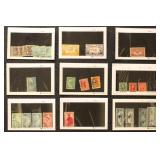 US Stamps on Dealer Cards, mostly 20th Century Use