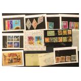 Worldwide Stamps on dealer & stock cards, some loo